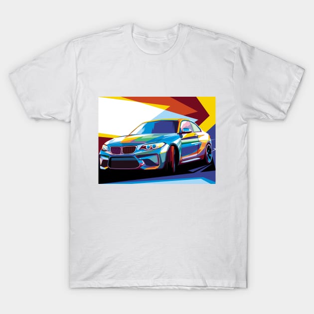 BMW m3 painting T-Shirt by Madiaz